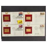 country music gold stamp replicas, first day cover