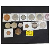 tokens, dog license, misc