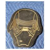 Custom engraved Star Wars Kylo Ren placard 1