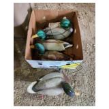 4 high density cork floating duck hunting decoys