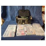 Plano Guide Series canvas tackle box with tackle