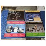 4 waterfowl carving magazines workbench project