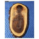 Custom engraved religious cross faith hope love