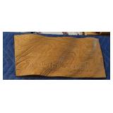 Custom engraved wood decor - We The People...3