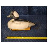 Jeff Samona hand carved Buffle head duck decoy