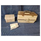 Lid Locker tackle box and assorted tackle