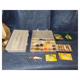 Assorted fishing lures