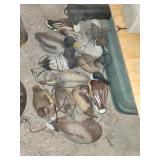 12 assorted floating duck hunting decoys