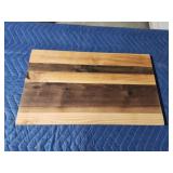 Custom-made wooden cutting board, 11x 18.5