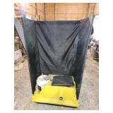 Frabill single person ice fishing shanty, comes