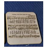 Custom engraved Amazing Grace wall placard 2