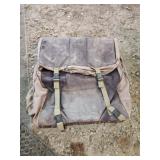 Heavy duty canvas kennel cover