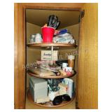 Kitchen cabinet clean out, let