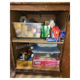 Kitchen cabinet clean out, let