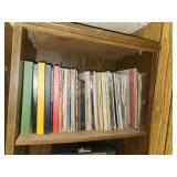 Large variety vintage 33 RPM vinyl records,