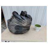Bag of decorative plastic dishware, ideal for