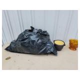Bag of decorative plastic dishware, ideal for