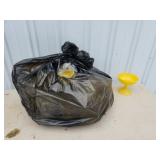 Bag of decorative plastic dishware, ideal for