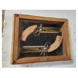 DECORATIVE BLACK POWDER PISTOL DECOR