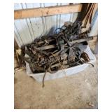 Antique vintage horse harnesses and accessories