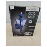 Hampton Bay painted steel outdoor coach light,