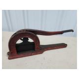 Antique vintage Queen tobacco cutter