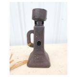 Antique vintage Hy-Test ball bearing screw jack,