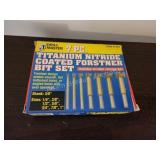 Drill Master 7 piece titanium nitrate coated