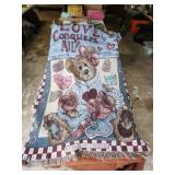 New love conquers all throw blanket, 43 x62