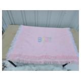 New decorative baby blanket, 32x 44