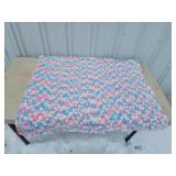 Handmade afghan, 34 x 58
