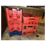 Assorted pop bottle storage trays - Faygo,