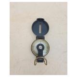 Vintage engineer lensatic compass, Japan