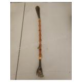 Decorative back scratcher and shoe horn