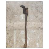Antique vintage brush ax