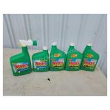 4 Windex outdoor glass cleaner refills and spray