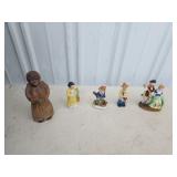 Assorted vintage made in Japan figurines