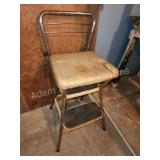 Vintage Cosco metal step stool
