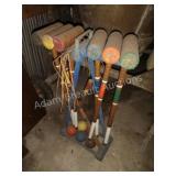 VINTAGE CROCHET BALL SET, USED, STOCK PHOTO