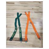 2 pairs suspenders