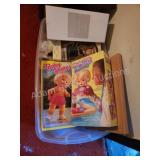 Tote of assorted baby dolls