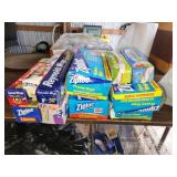 Assortment Ziploc freezer and Storage bags,