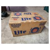 Vintage Miller Lite cardboard case box