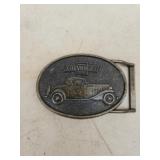 Vintage Chevrolet belt buckle