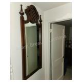 Decorative wall mirror, 21.5 X 51.5
