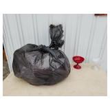 Bag of decorative plastic dishware, ideal for