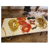 Assorted extension cords
