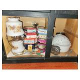 CABIN CABINET CLEANOUT, MUST TAKE EVERYTHING