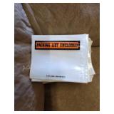 ASSORTMENT SHIPPING PACKING LIST ENVELOPES