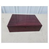Decorative Fulton Street tea bag storage box